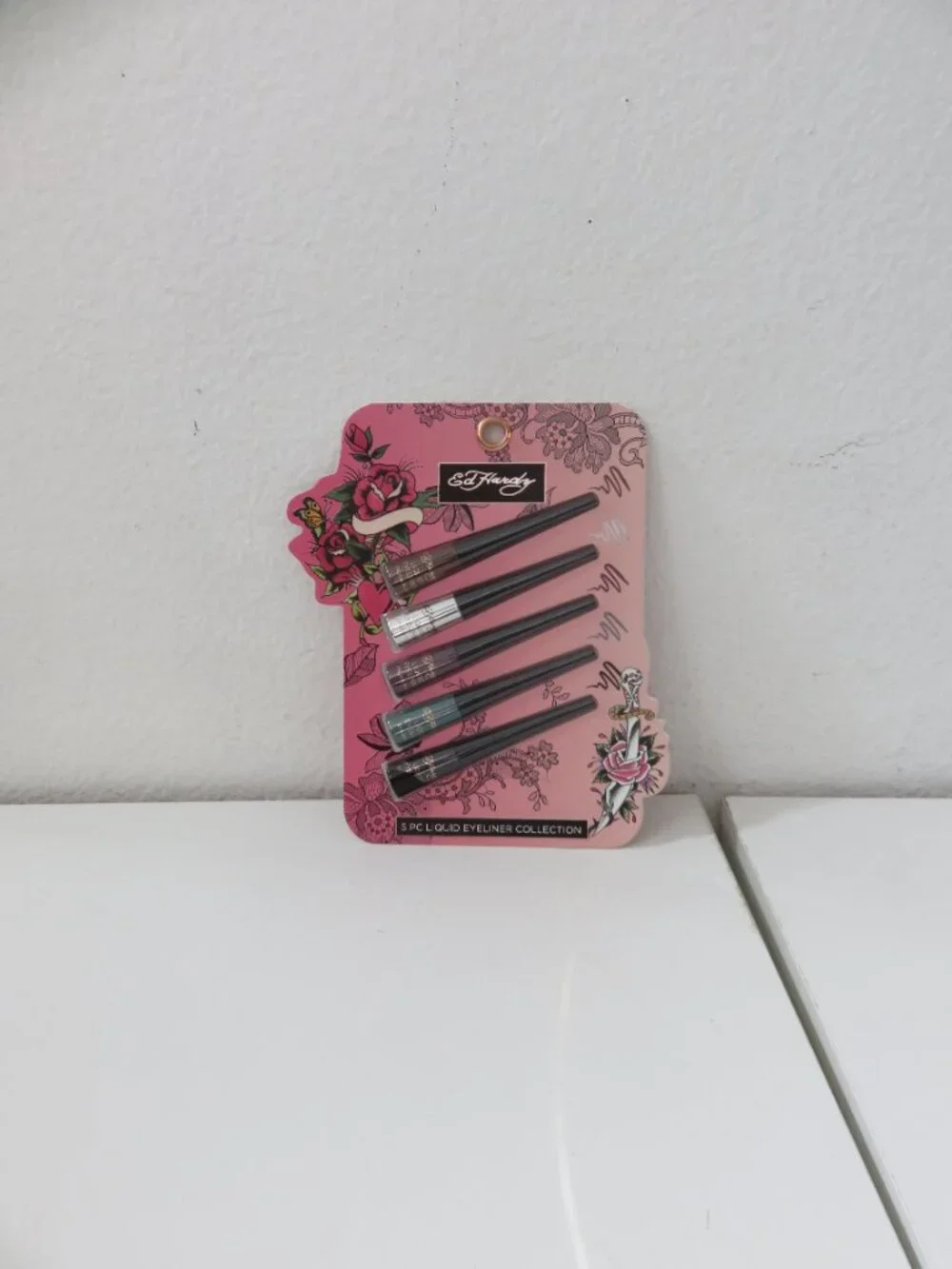 (#137)  Ed Hardy 5 pc Liquid Eyeliner Collection Set